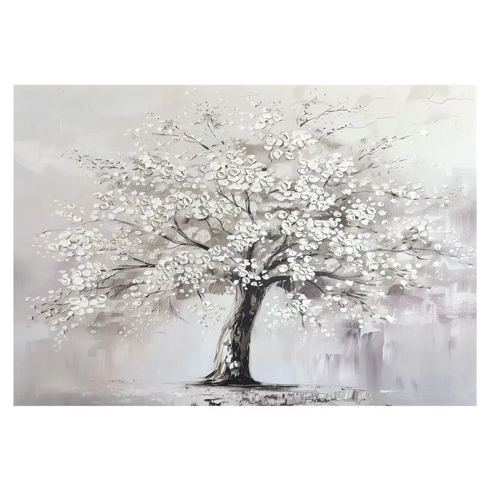 Ručně malovaný obraz White Tree 70x100 cm