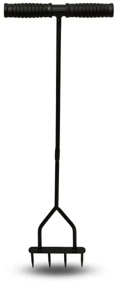 Ruční aerifikační vidle s pevným hrotem 82 cm