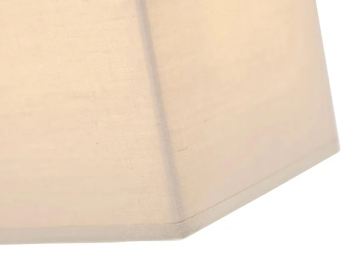 Rustikální nástěnná lampa Vete béžová