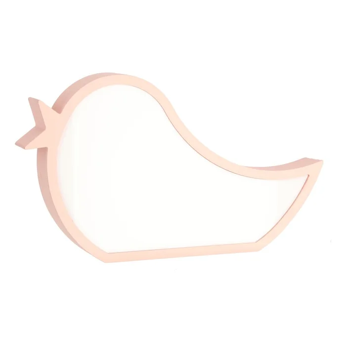 Růžová dětská lampička Bird od Candellux