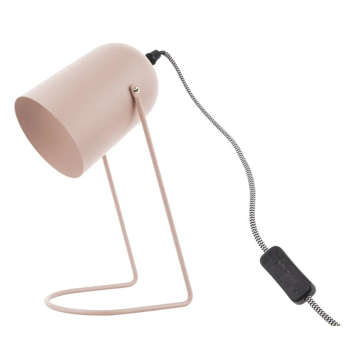 Růžová stolní lampa Leitmotiv Enchant