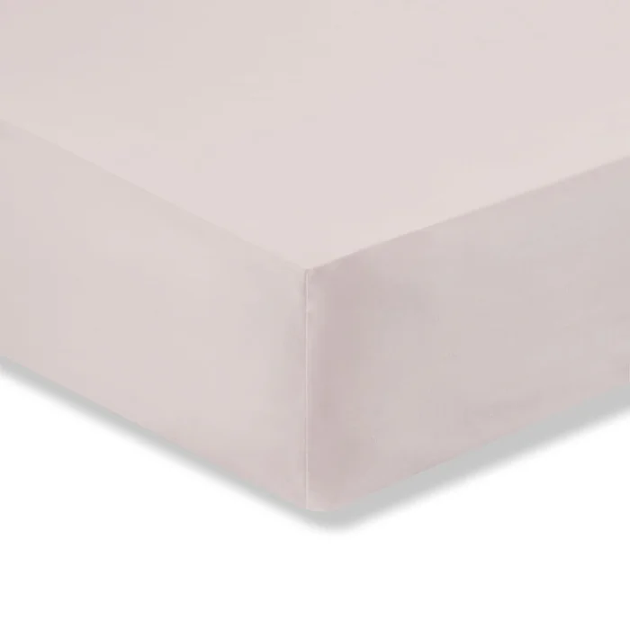 Růžové prostěradlo z egyptské bavlny Bianca 135x190 cm