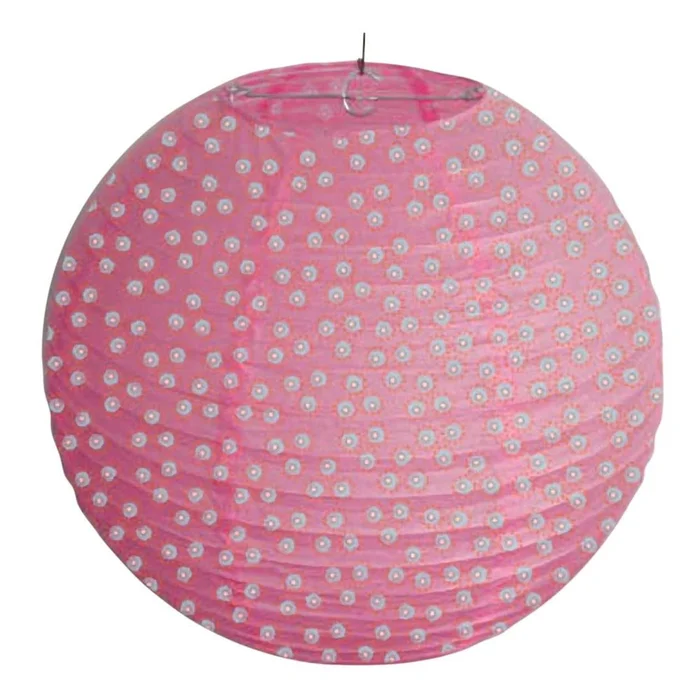 Růžové stínidlo 35 cm