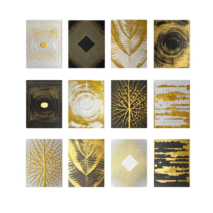 Sada 12 MDF obrazů NN01507