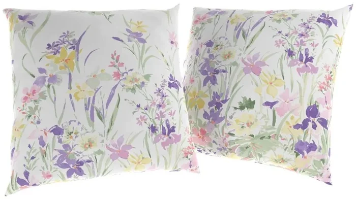 Sada 2 bavlněných povlaků na polštář Provence Isabel 50x50cm