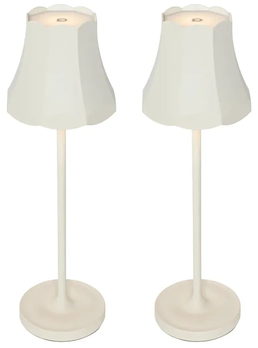 Sada 2 Retro Stolních Lamp Granny