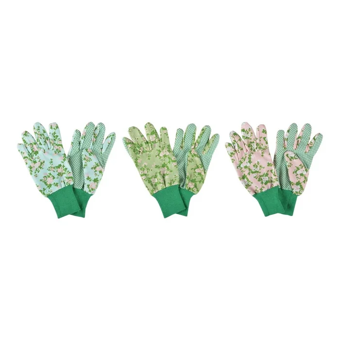 Sada 3 rukavic Esschert Design Plaque Rose