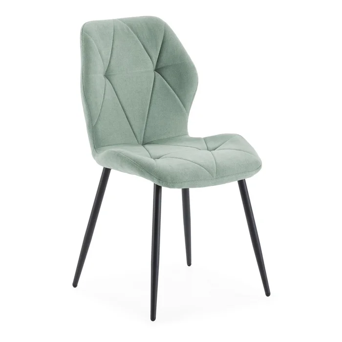 Sada 4 mentolových jídelních židlí Luna