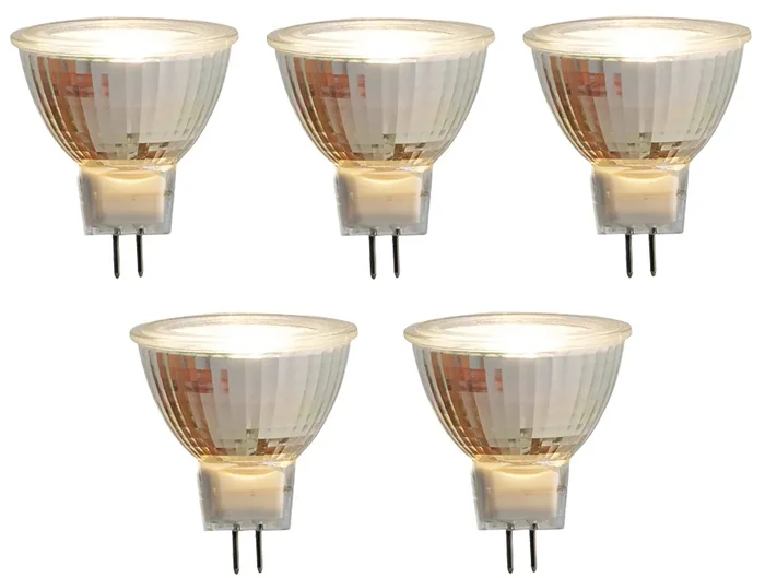 Sada 5 LED MR16 GU5.3 5W 420lm 2700K