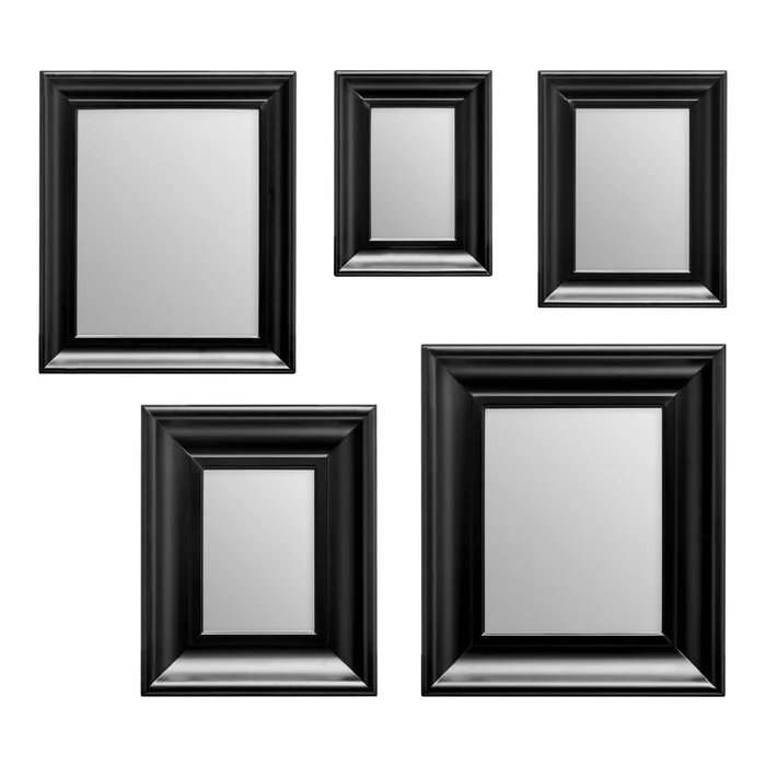 Sada 5 nástěnných zrcadel Premier Housewares