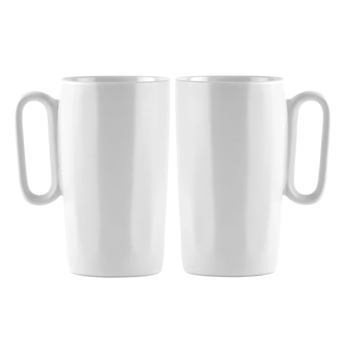 Sada bílých kameninových hrnků 330 ml (2 kusy) Fuori