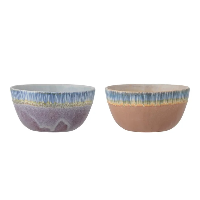 Sada kameninových misek Bloomingville Cloe 2 ks ø 14 cm