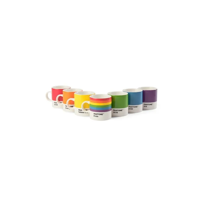 Sada keramických hrnků Pride 7 ks 120 ml