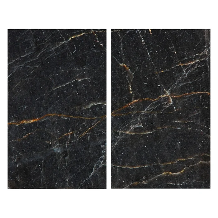 Sada krytů na sporák z tvrzeného skla 2 ks 52x30 cm Marble Allstar