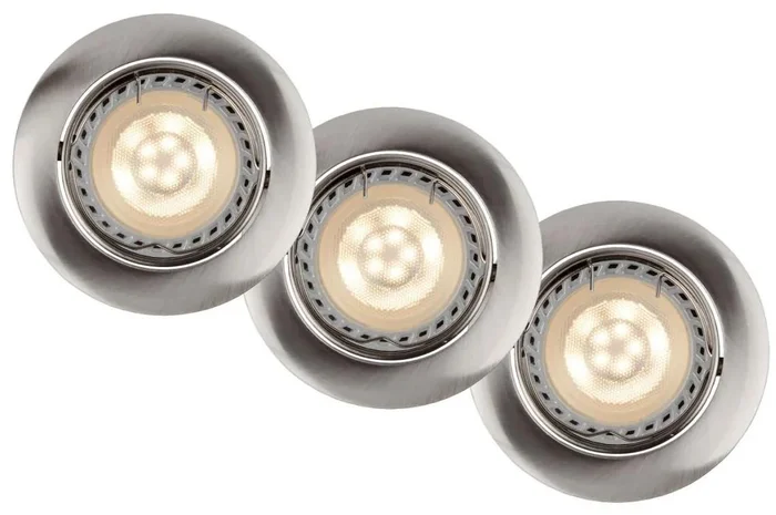 Sada LED svítidel Focus 3ks s otočným a sklápěcím designem