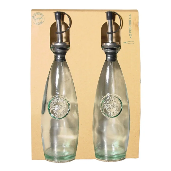 Sada na olej a ocet z recyklovaného skla Ego Dekor Authentic 300 ml