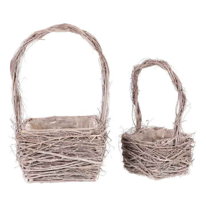 Sada proutěných obalů OC4202 Grey – 2 ks