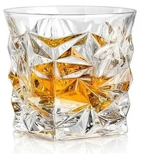 Sada sklenic na whisky Bohemia Jihlava Glacier 6 ks 350 ml