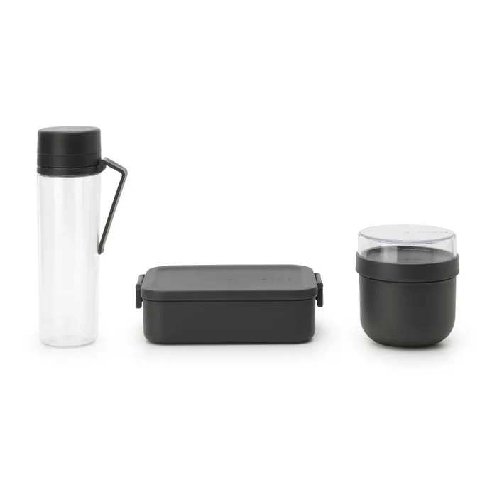 Sada svačinových boxů s lahví Make & Take Brabantia