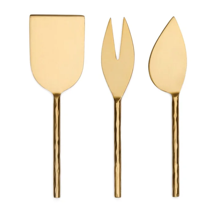 Sada tří nerezových nožů na sýr Blisk