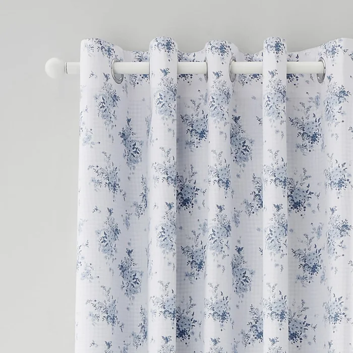 Sada závěsů Lucie Floral Frill 2x168x229 cm