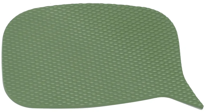 Samolepicí nástěnka ve tvaru bubliny – malá, tmavě zelená, hranatá