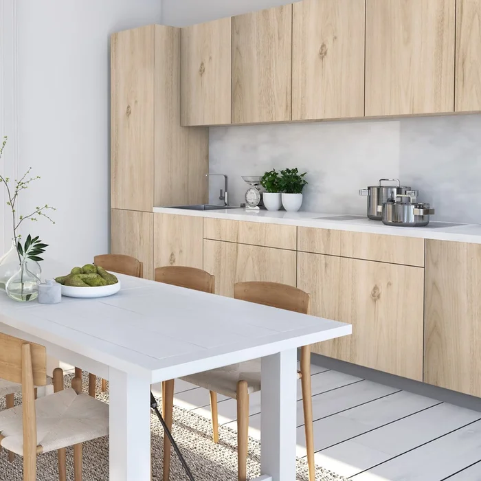 Samolepka na nábytek Light Oak 200x60 cm