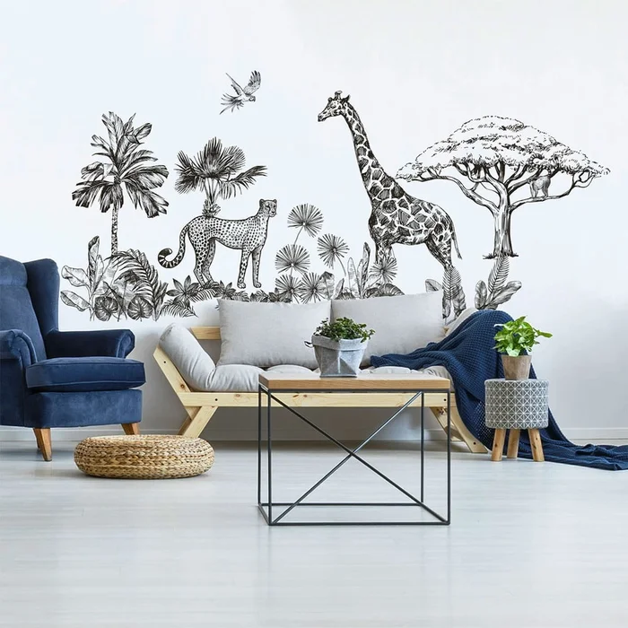 Samolepky na zeď Ambiance Savanna
