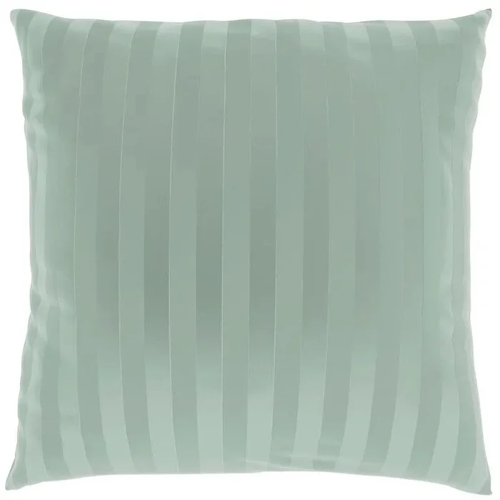 Saténový povlak s olivovým proužkem 50x50 cm