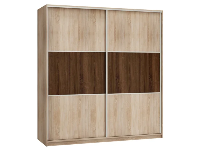 Šatní skříň MELROSE 3A 200x216x65 cm, dub sonoma