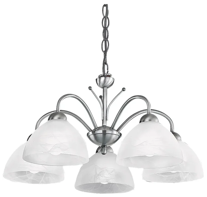 Searchlight Milanese 1135-5SS – Elegantní stropní svítidlo