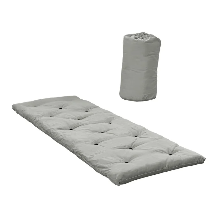 Šedá futonová matrace 70x190 cm Bed in a Bag Grey