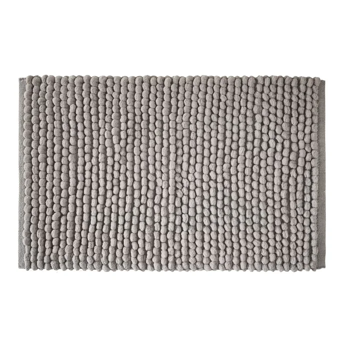 Šedá koupelnová předložka Aspen Bobble 50x80 cm