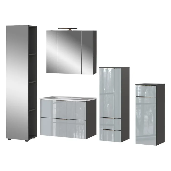 Šedá koupelnová sestava Vasio Germania