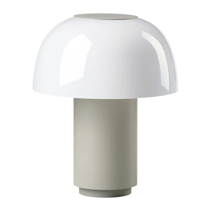 Šedá LED stmívatelná stolní lampa Harvest Zone