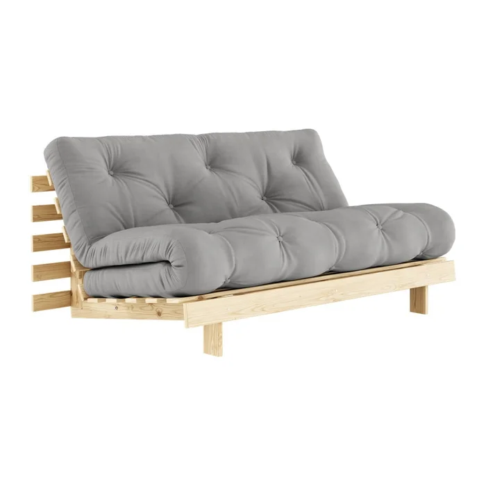 Šedá rozkládací pohovka Roots 160 cm - Karup Design