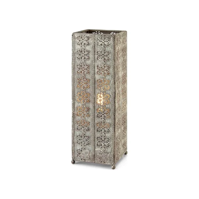 Šedá stolní lampa Markslöjd Agra 33,5 cm