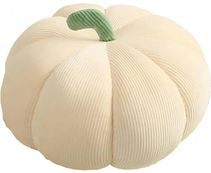 Sedací polštář Dýně PUMPKIN 55 cm, krémový