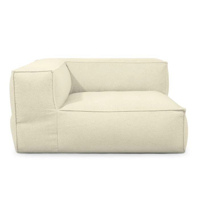Sedací vak Mass Corner 150 Left z bouclé textilie