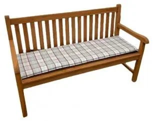 Sedák CASA pro 2místnou lavici 120x45 cm vínový