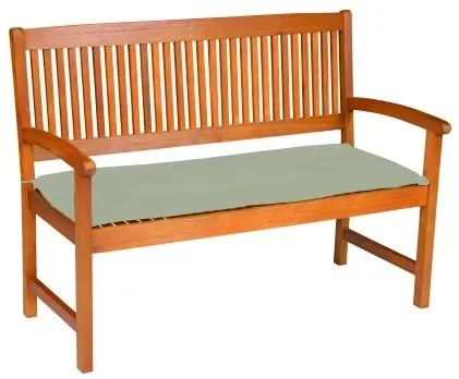 Sedák LIFE na 4místnou lavici 180x45 cm sv. zelená