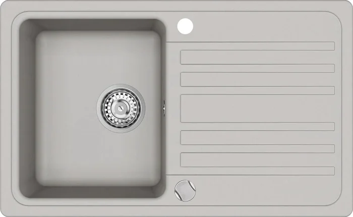 Šedý Dřez Aquastone GALA 40 - Moderní Design pro Vaši Kuchyň