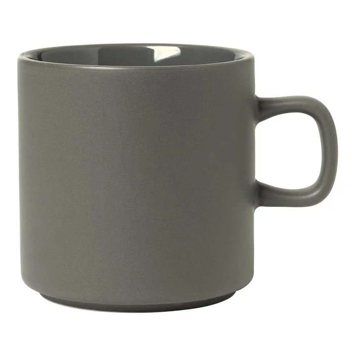 Šedý keramický hrnek Blomus Pilar 250 ml