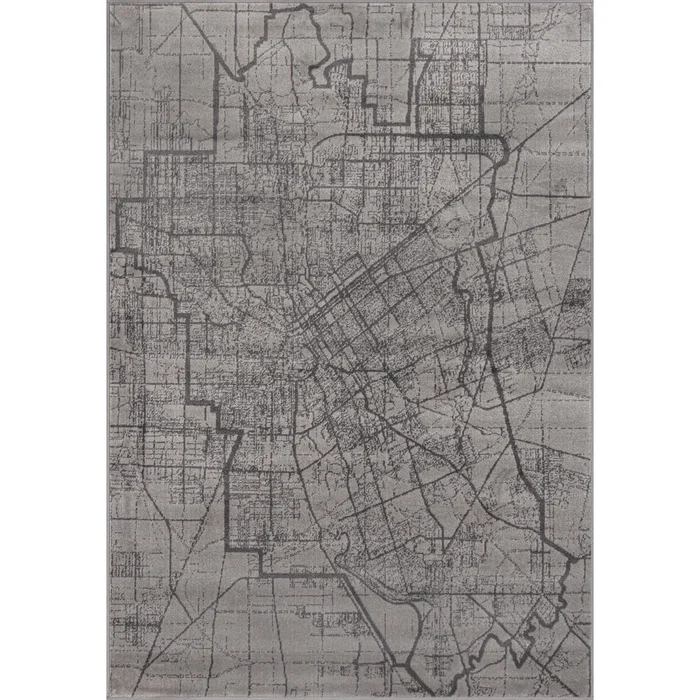 Šedý koberec 200x280 cm Soft