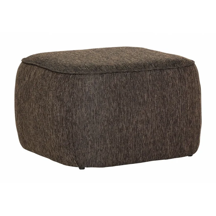 Šedý puf Hübsch Cube