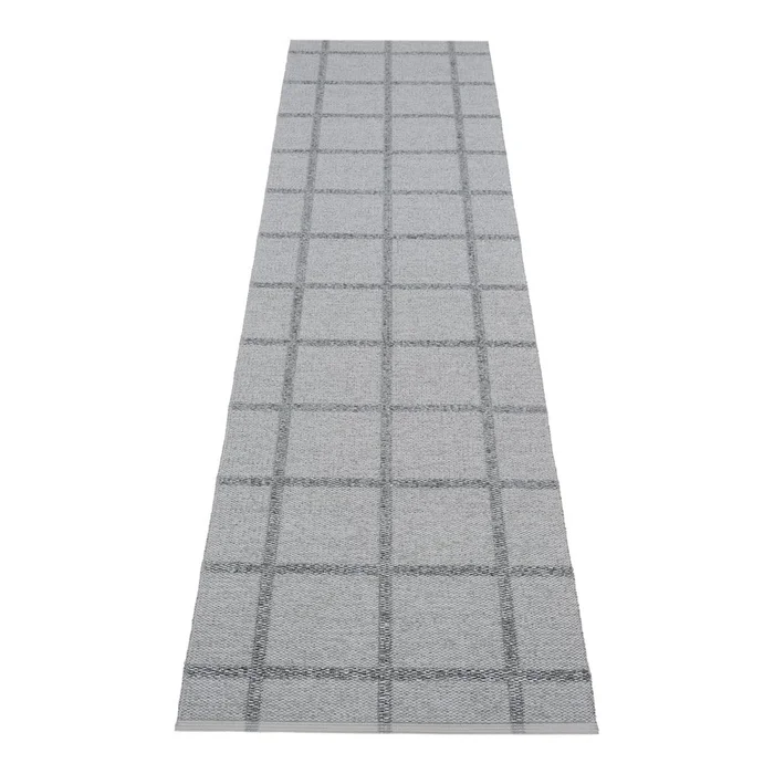 Šedý venkovní a vnitřní běhoun Ada Grey 70x300 cm