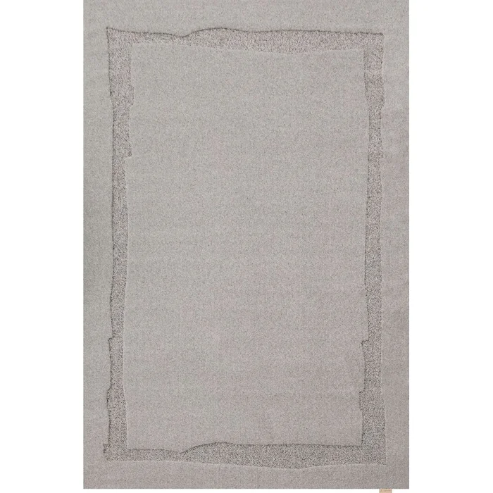 Šedý vlněný koberec Morphic Rocca 160x230 cm