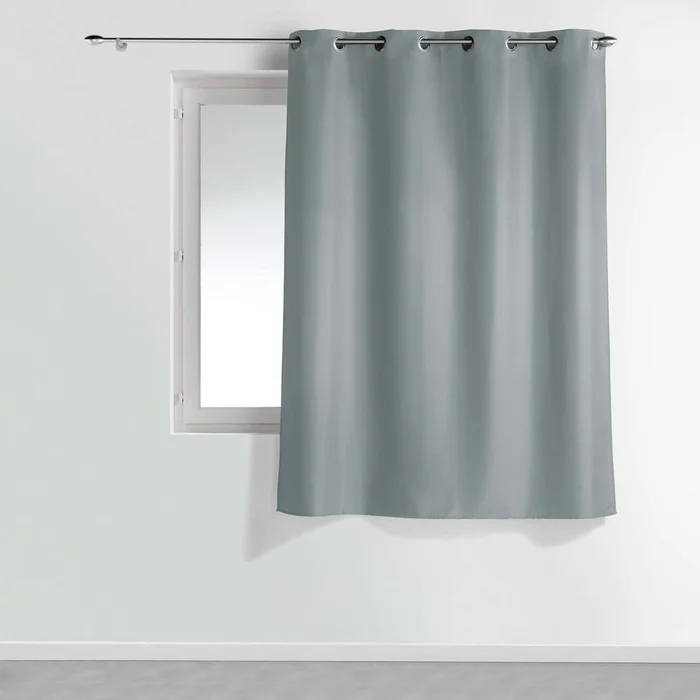 Šedý závěs 140x180 cm Essentiel