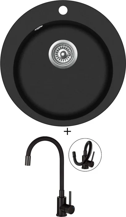 Set Aquastone Rondo 20 a Deante NEO LUNO BOC N72M