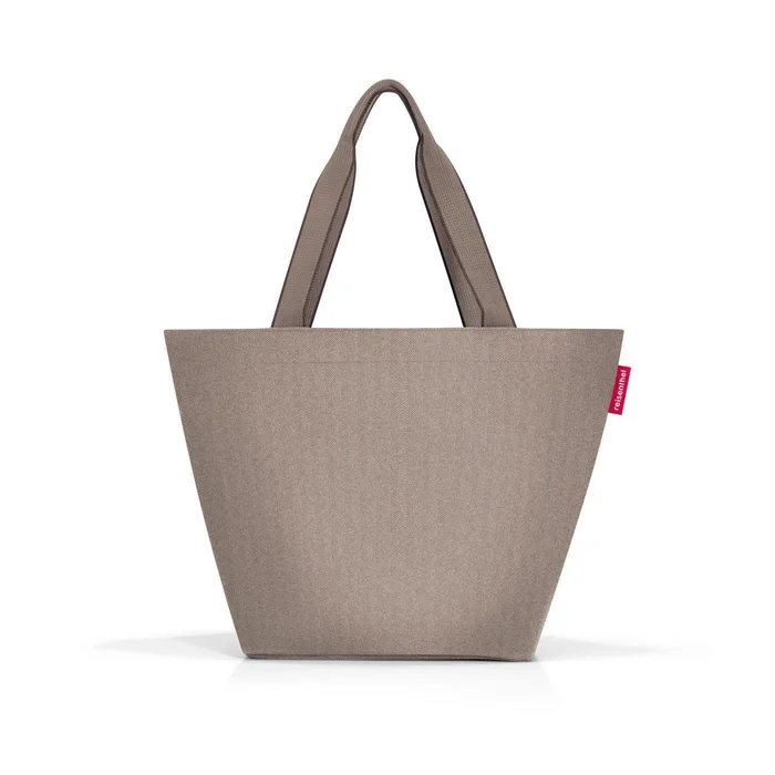Shopper M Reisenthel – taška přes rameno, Herringbone moka